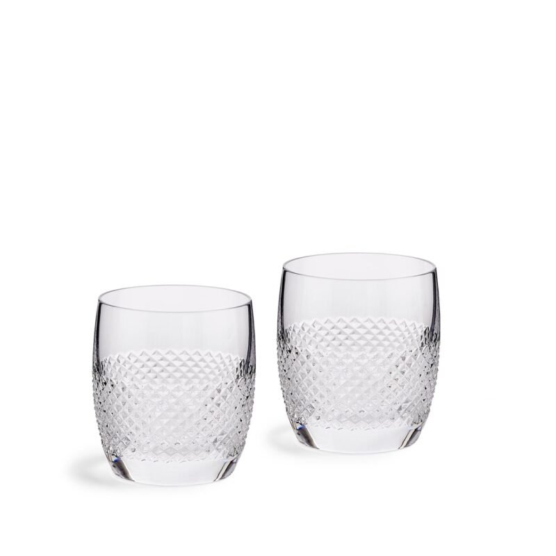 Vera Wang Diamond Mosaic Tumbler Pair